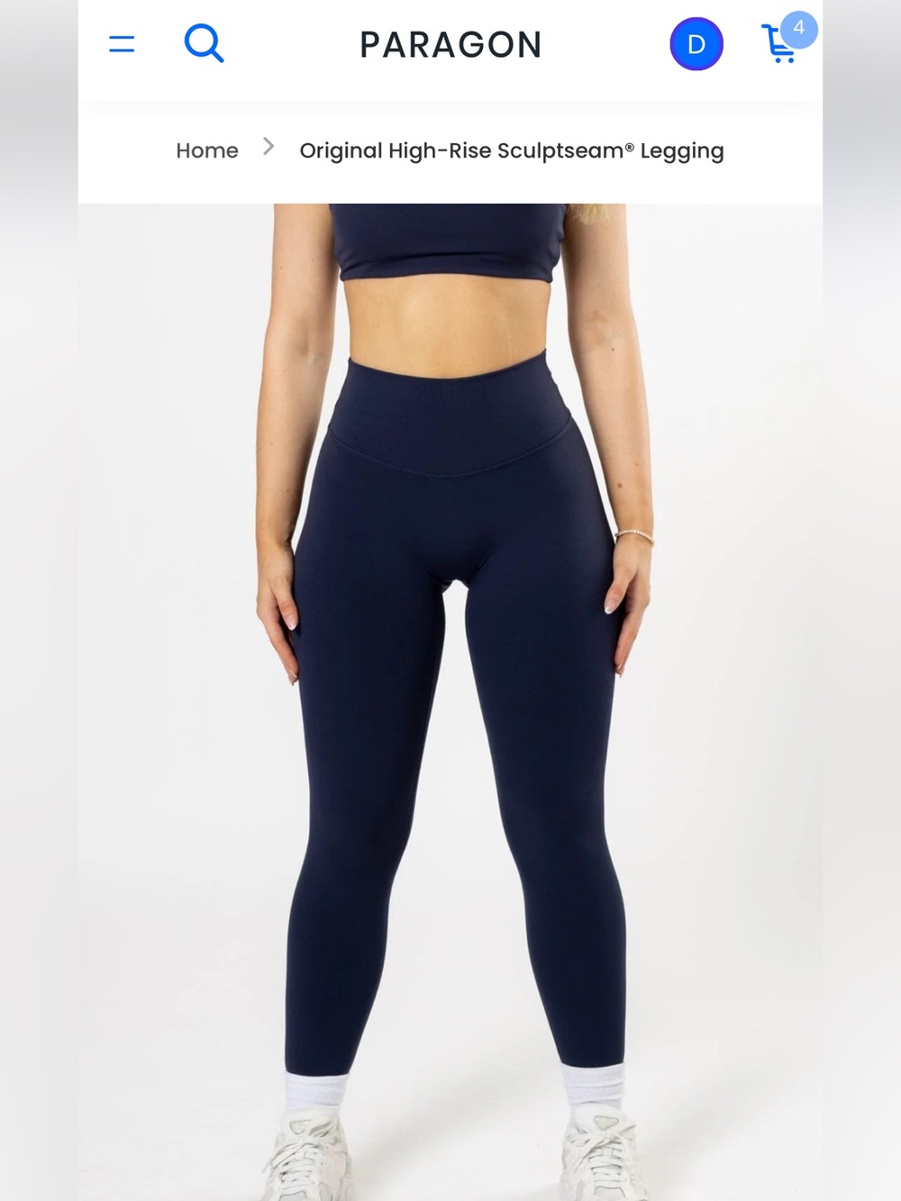 New paragon sculpt seam leggings and